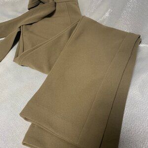 ONE BY CHAPTER ONE KHAKI DRESS PANTS WITH BELT XS